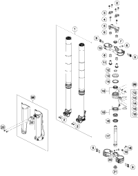 Front Fork, Triple Clamp