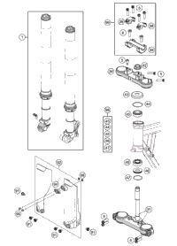 Front Fork, Triple Clamp