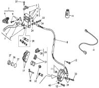 Front Hydraulic Brake
