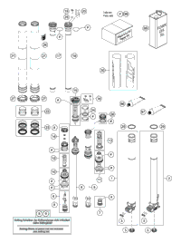 Front Fork Disassembled