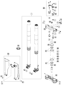 Front Fork, Triple Clamp