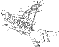 Frame, Foot Rests