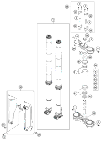 Front Fork, Triple Clamp