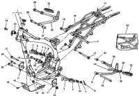 Frame, Foot Rests
