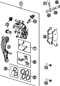 Brake Caliper Front