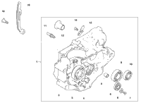 R.H. Half Crankcase