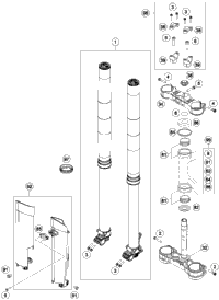 Front Fork, Triple Clamp