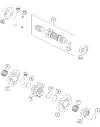Transmission I - Main Shaft