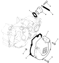 L.H. Half Crankcase Covers