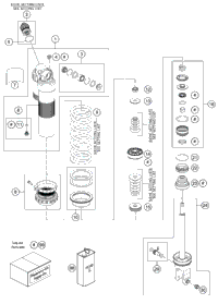 Shock Absorber Disassembled