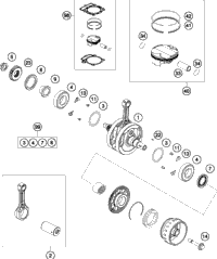 Crankshaft, Piston