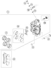 Brake Caliper Front