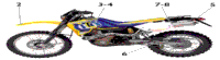 Transfer Colour Code E (Yellow, Black)
