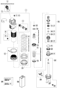 Shock Absorber Disassembled