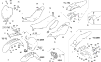 Panel, Fenders, Seat, Plate Holder