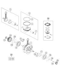 Crankshaft, Piston