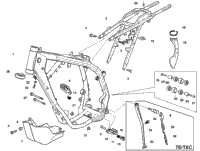 Frame, Foot Rests