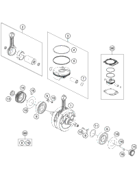 Crankshaft, Piston
