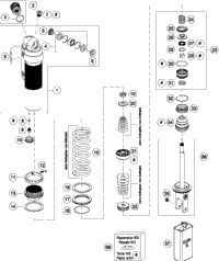 Shock Absorber Disassembled