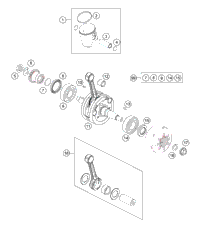 Crankshaft, Piston