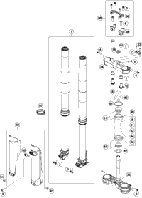 Front Fork, Triple Clamp