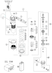 Shock Absorber Disassembled