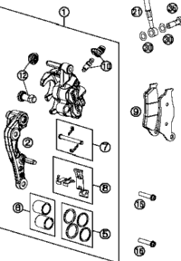 Brake Caliper Front