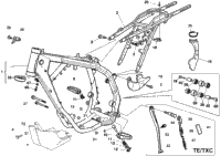 Frame, Foot Rests
