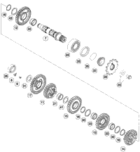 Transmissionii - Countershaft
