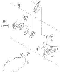 Brake Caliper Rear