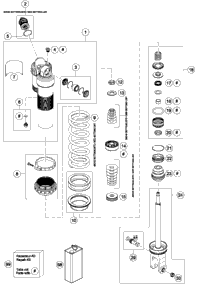 Shock Absorber Disassembled