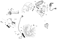 Digital Instrument, Blinkers, Horn-Instrument Digital