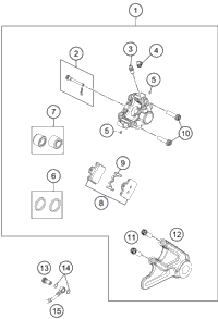 Rear Brake Caliper