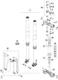 Front Fork, Triple Clamp