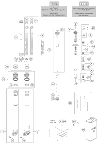 Front Fork Disassembled