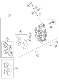 Front Brake Caliper