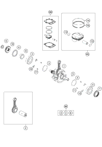 Crankshaft, Piston