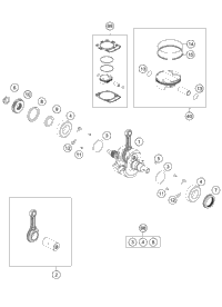 Crankshaft, Piston