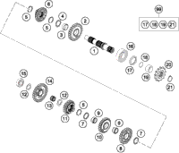 Transmissionii - Countershaft