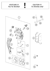 Front Brake Caliper