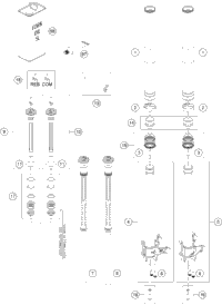 Front Fork Disassembled