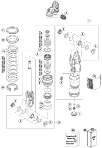 Shock Absorber Disassembled