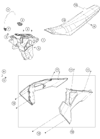 Tank, Seat