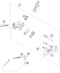 Brake Caliper Rear