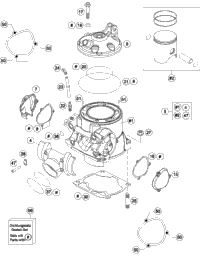Cylinder, Crlinder Head