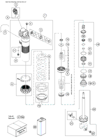 Shock Absorber Disassembled