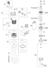 Shock Absorber Disassembled