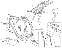 Frame, Foot Rests