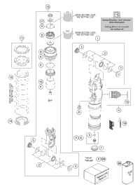 Shock Absorber Disassembled