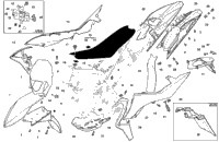 Panel, Fenders, Seat